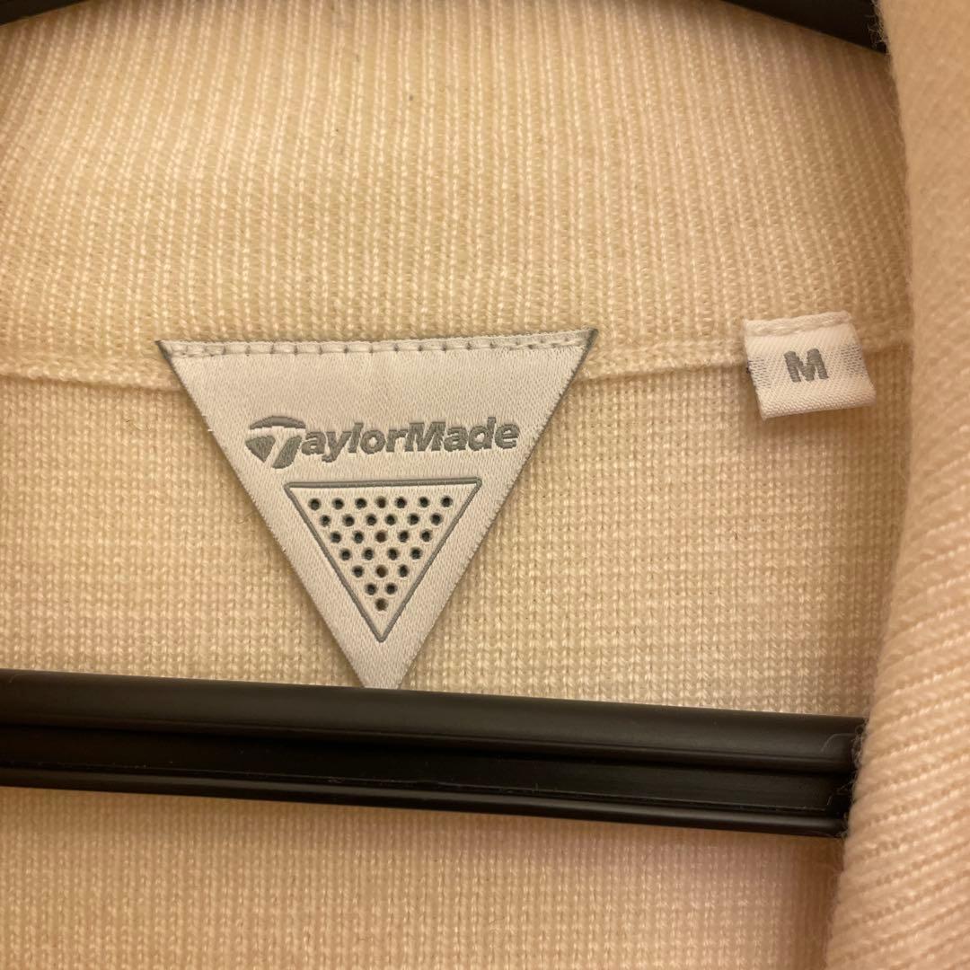 TAYLORMADE テーラーメイド ホワイトセーター ジャケット Mサイズ