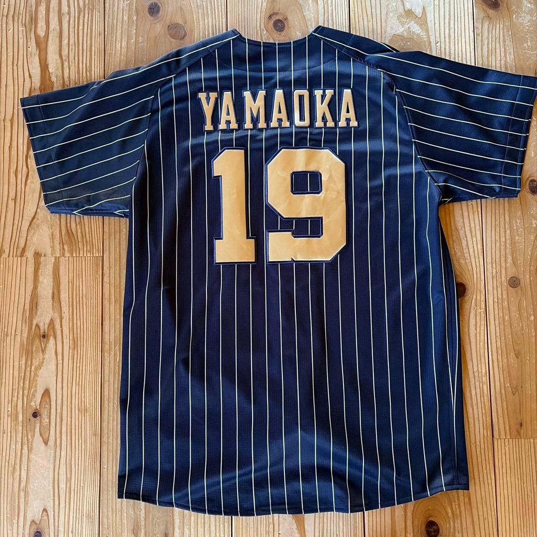 オリックスバファローズ　山岡泰輔　ユニフォーム　O