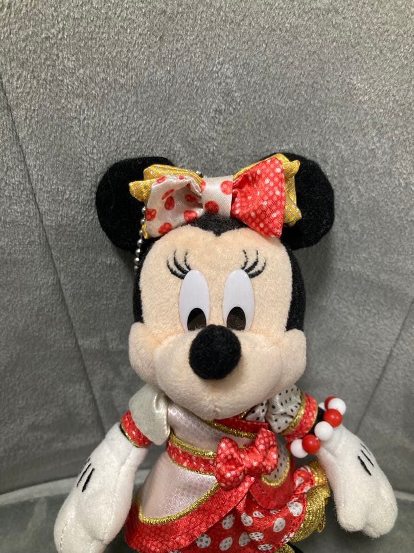 ディズニー　ぬいぐるみ　バッジ　ミニー　ベリーベリーミニー　ベリミニ