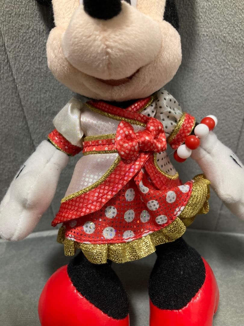 ディズニー　ぬいぐるみ　バッジ　ミニー　ベリーベリーミニー　ベリミニ