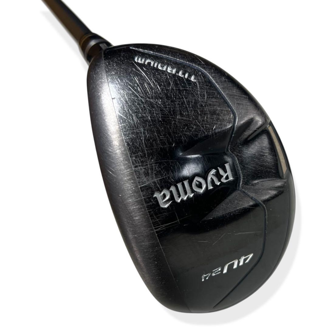 美品 RYOMA U BLACK リョーマ U4 ユーティリティ R 24°