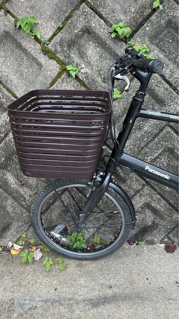 Panasonic ベロスターミニ　電動アシスト自転車 前カゴ付き