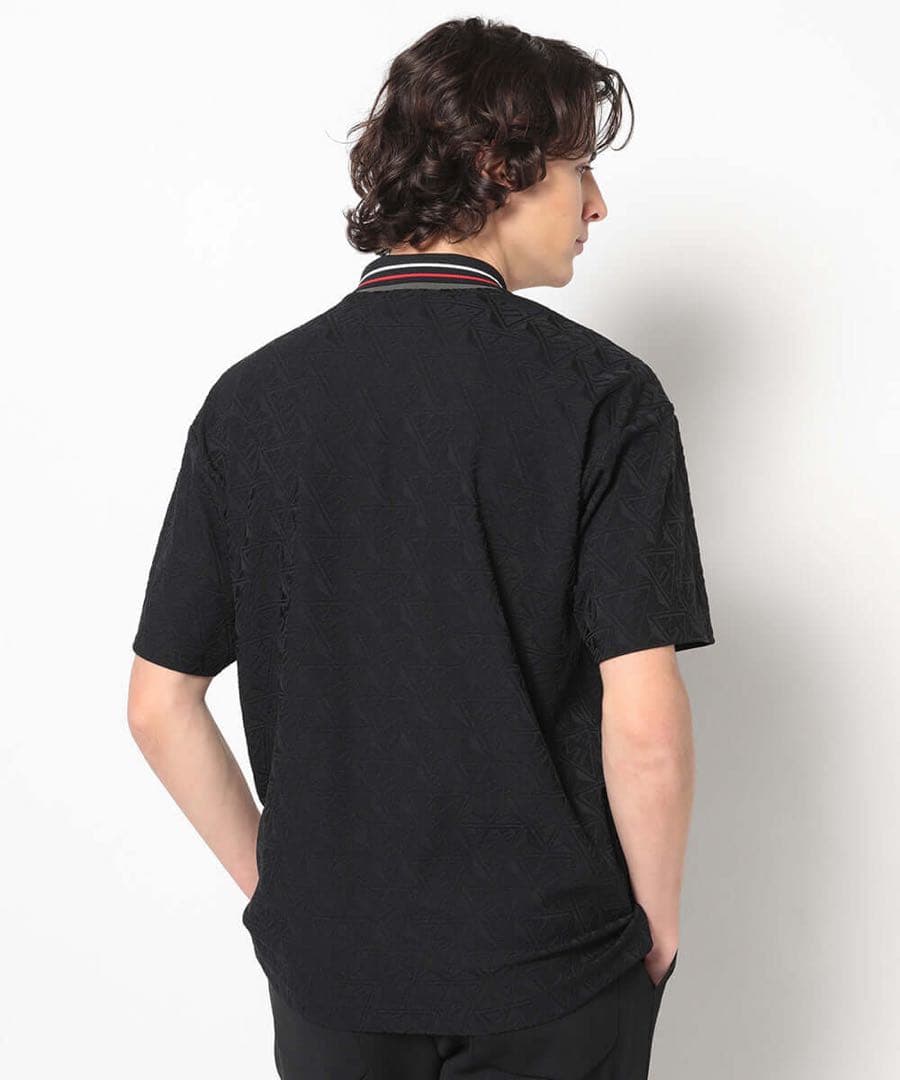 新品 ★ MARK&LONA コード ポロシャツ マーク&ロナ 正規品 ブラック