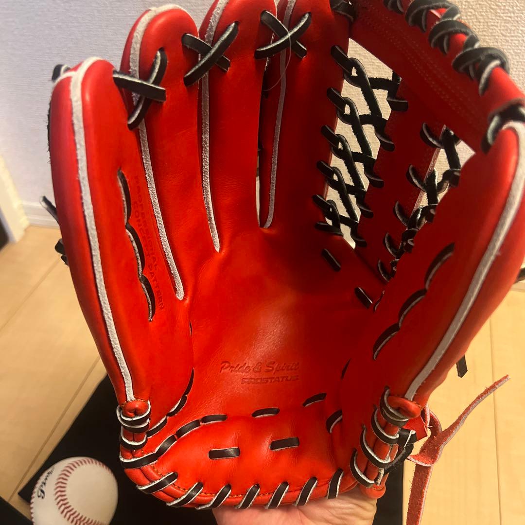 【35%オフ】新品未使用　ZETT PROSTATUS 硬式　グローブ　外野　左
