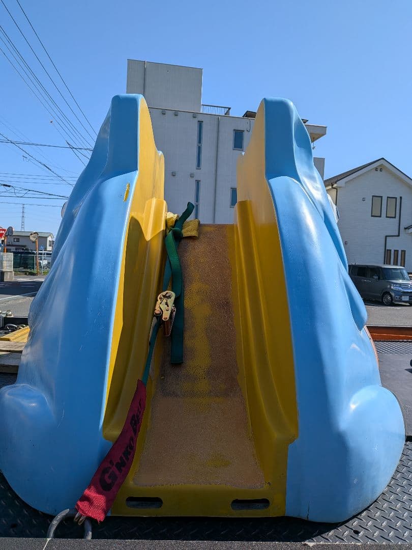 ☆コアラちゃん屋外用遊具すべり台（FRP製） 幼稚園保育園公園ペットハウスに最適