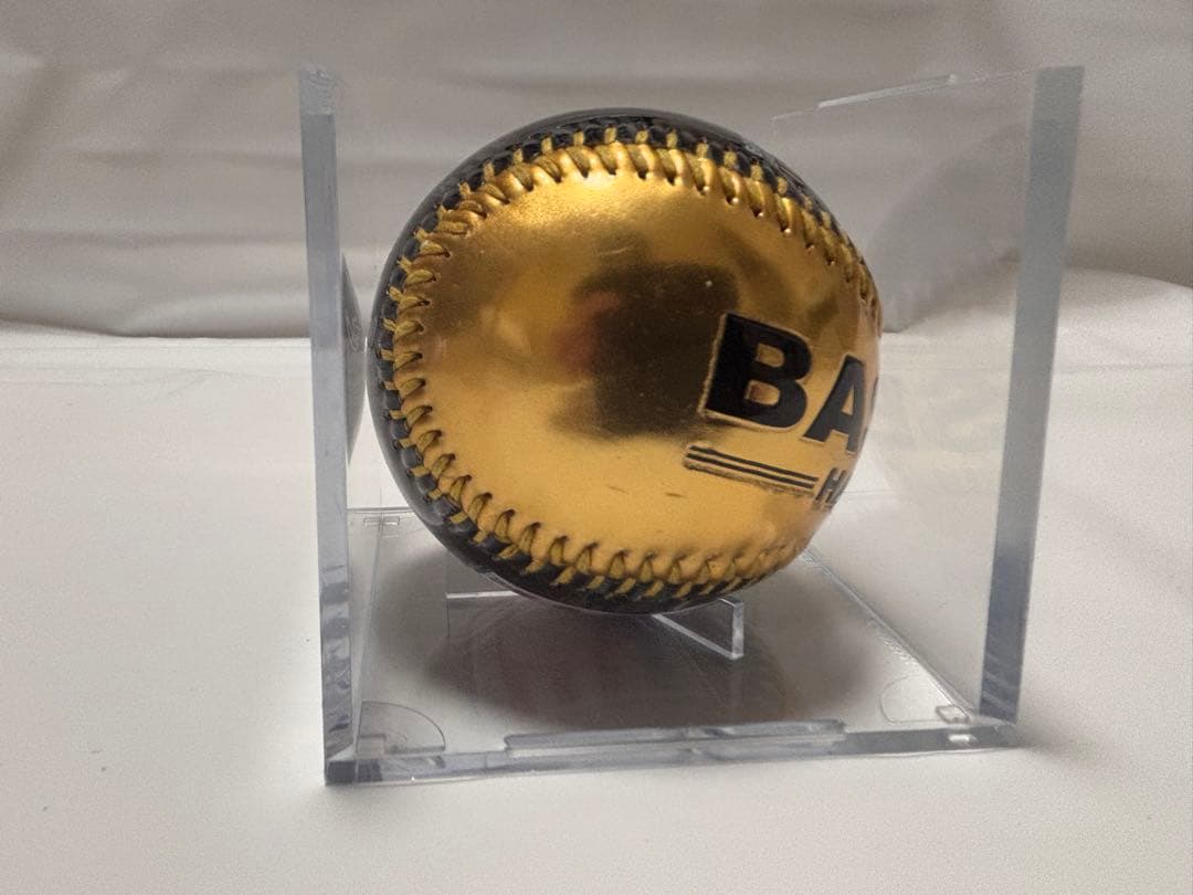 希少 アメリカ野球殿堂 記念ボール ケース付 NATIONAL BASEBALL
