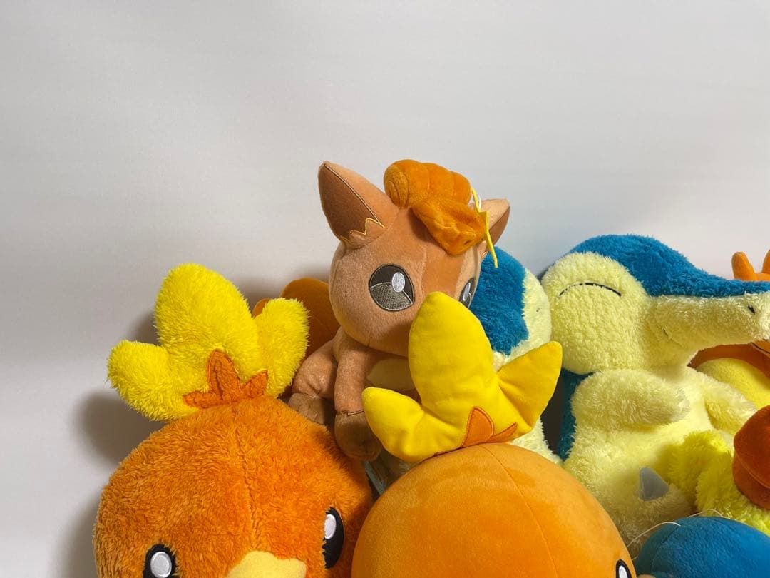ポケモンほのおタイプぬいぐるみまとめ売り