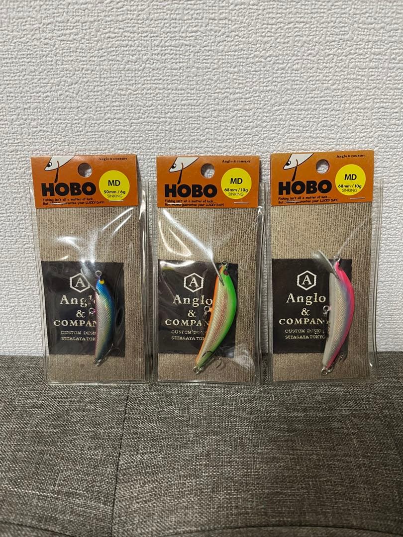 HOBO MD 68mm 50mmシンキングミノー　アングロ&カンパニー