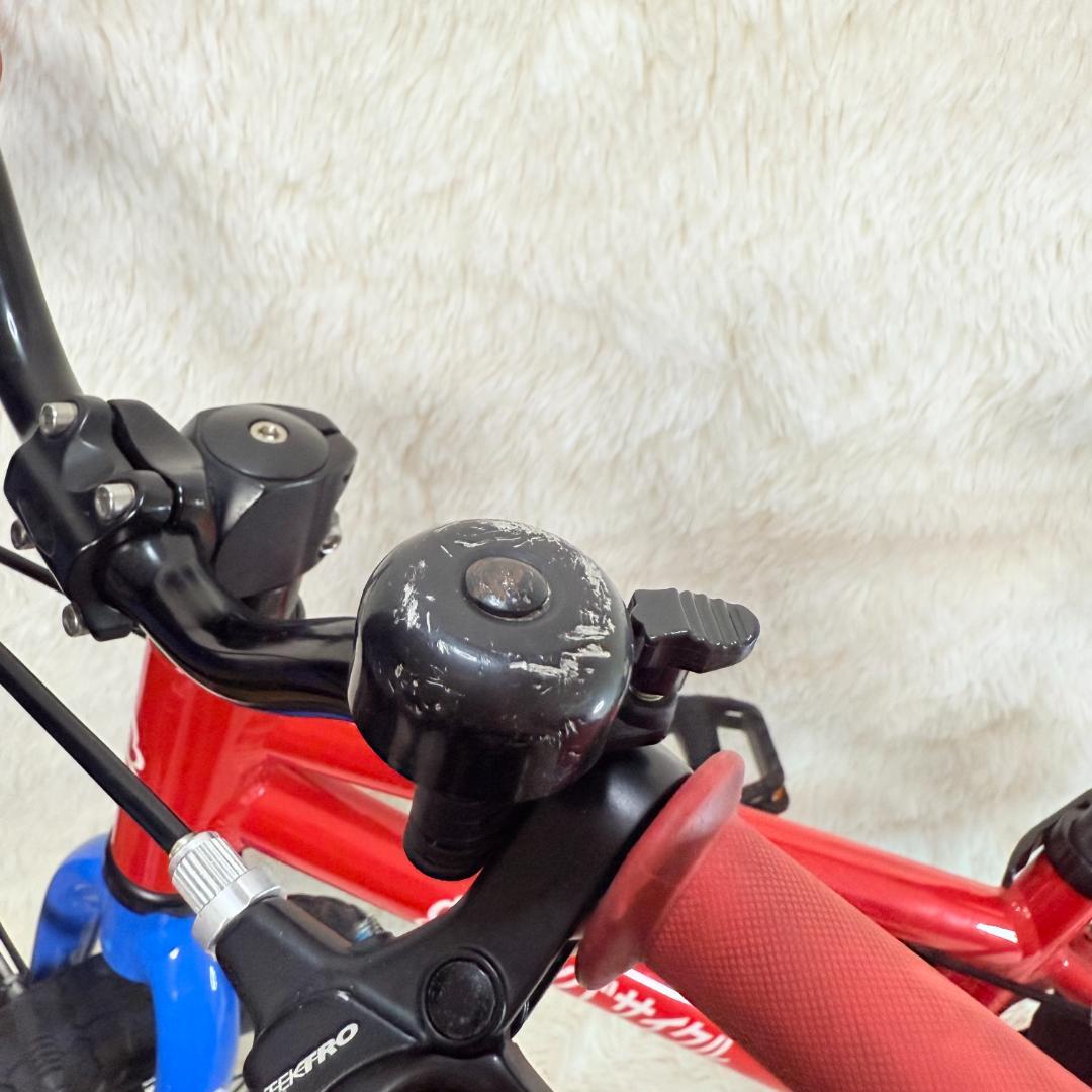 【送料込み】ヨツバサイクル ヒーローレッド 14インチ