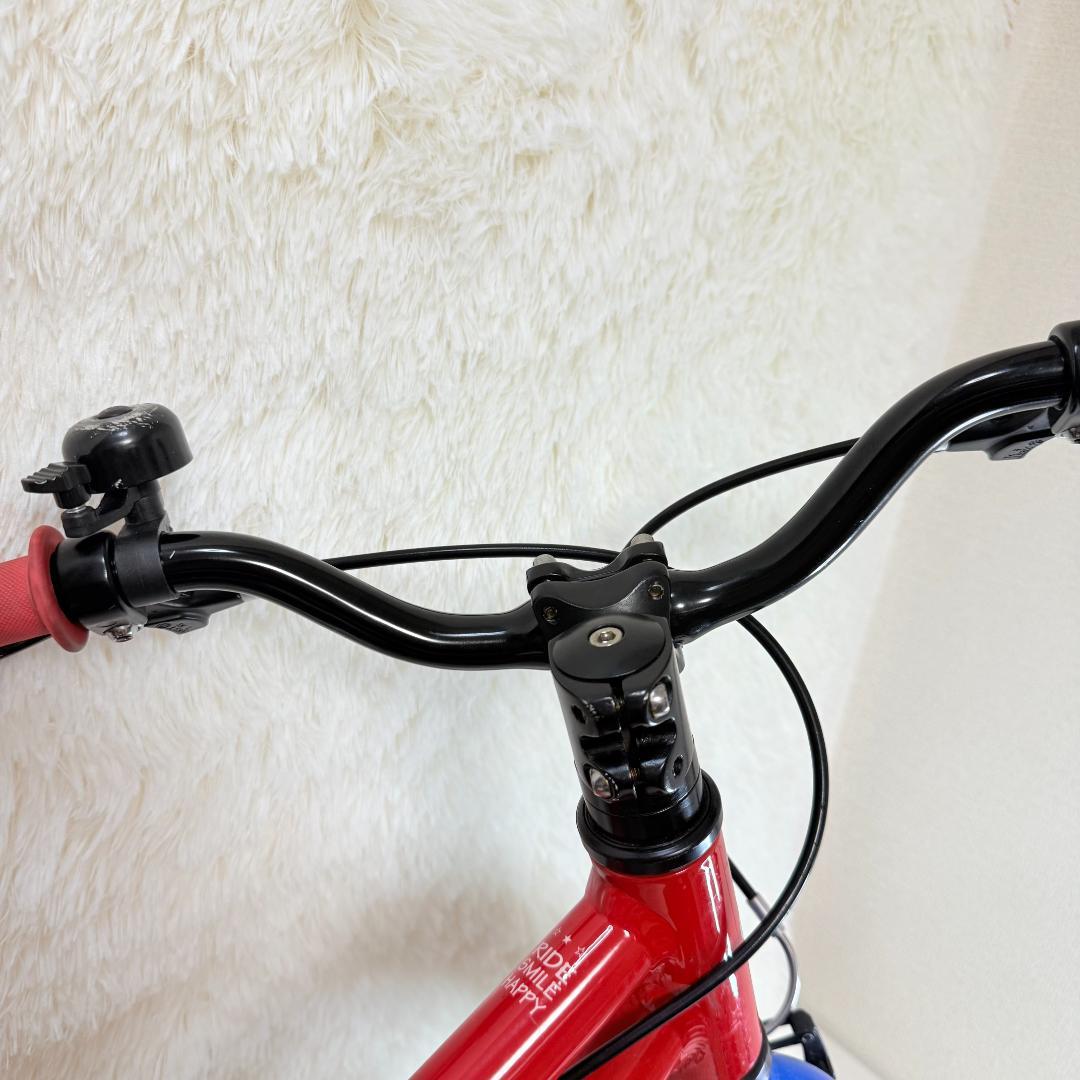 【送料込み】ヨツバサイクル ヒーローレッド 14インチ