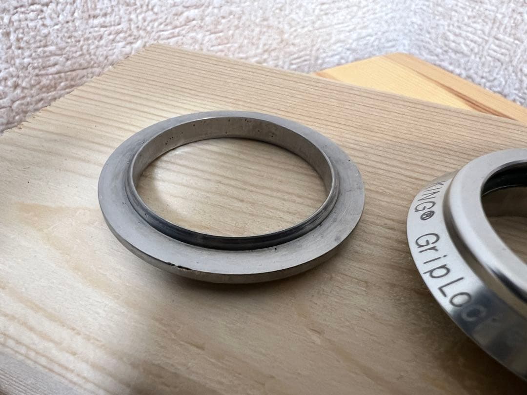パーツ CHRIS KING nothreadset 1 1/8 inch Silver