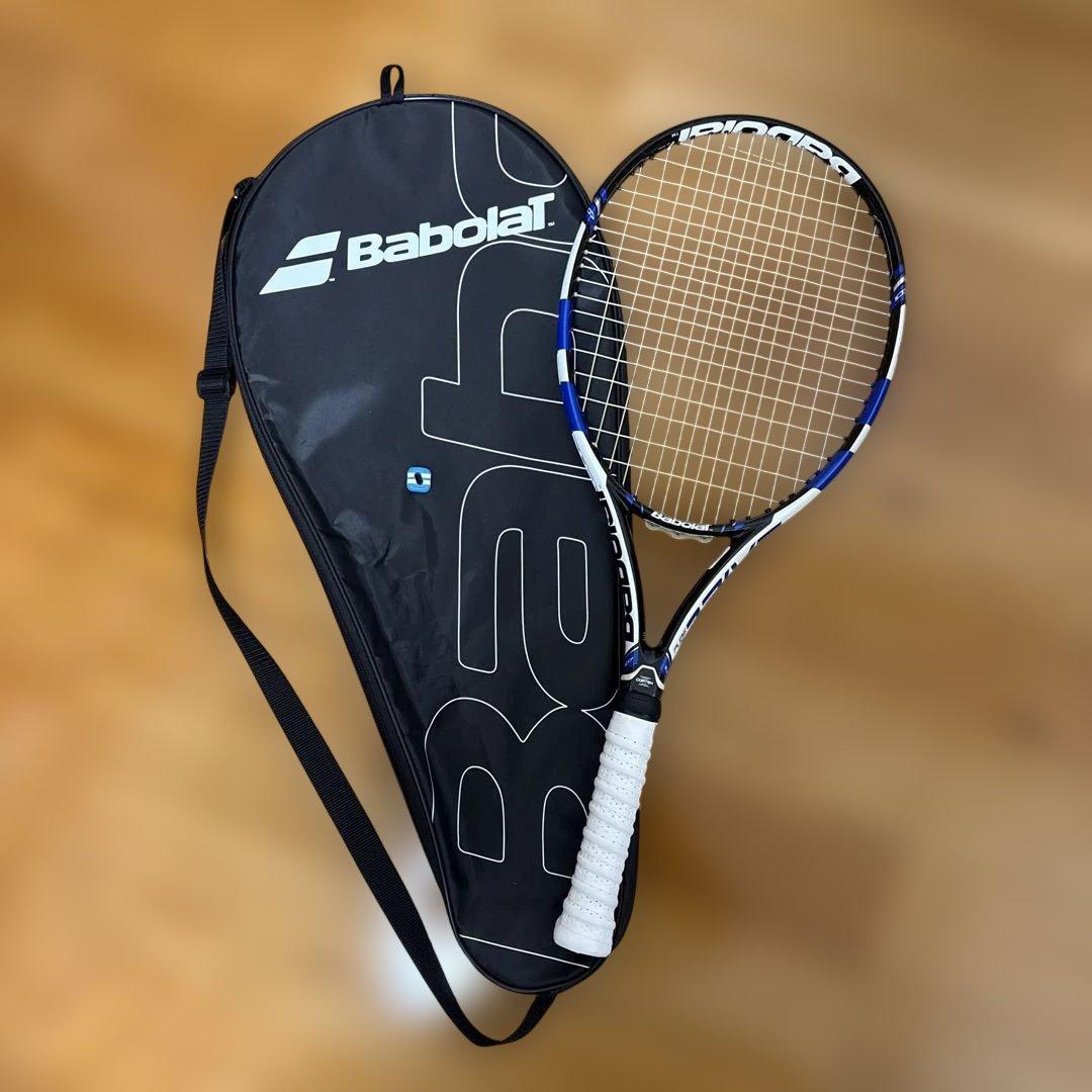 【未使用品】Babolat テニスラケット ピュアドライブ107 （ケース付）