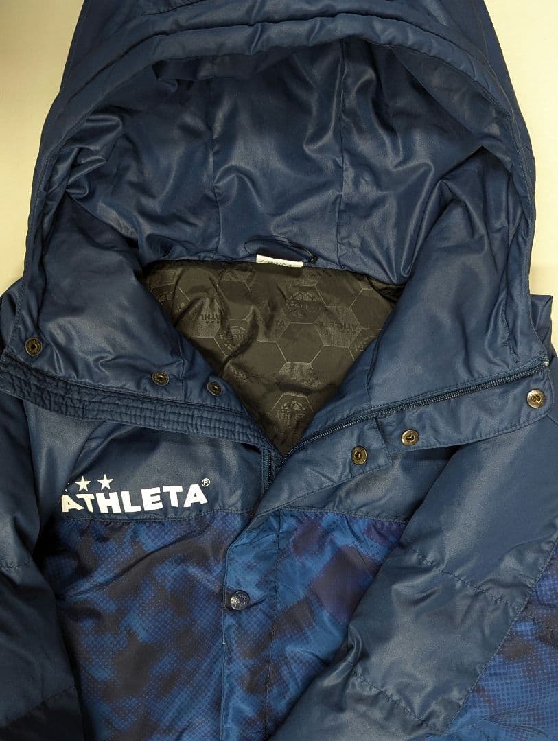 ATHLETA　ベンチコート　Oサイズ　サッカー