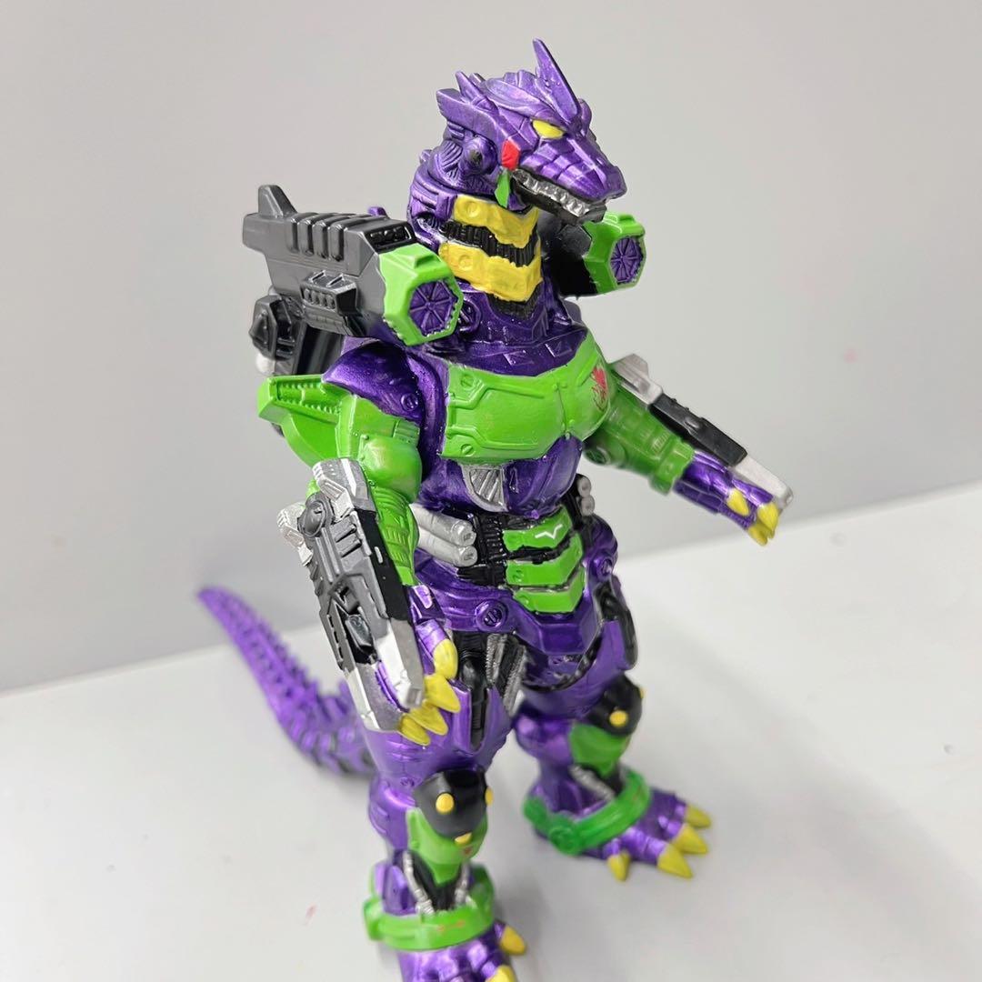 メカゴジラ　ソフビ エヴァ塗装