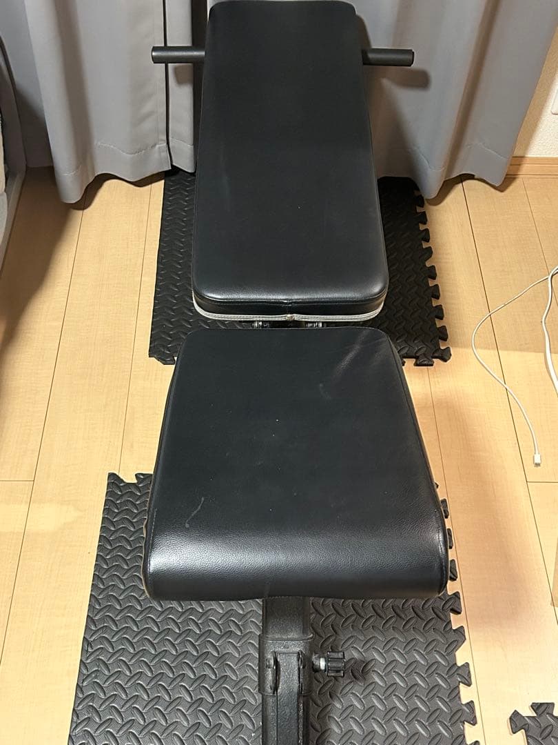 【直接取引限定】DUMBBELL 可変式ダンベル40kg×2 ベンチセット