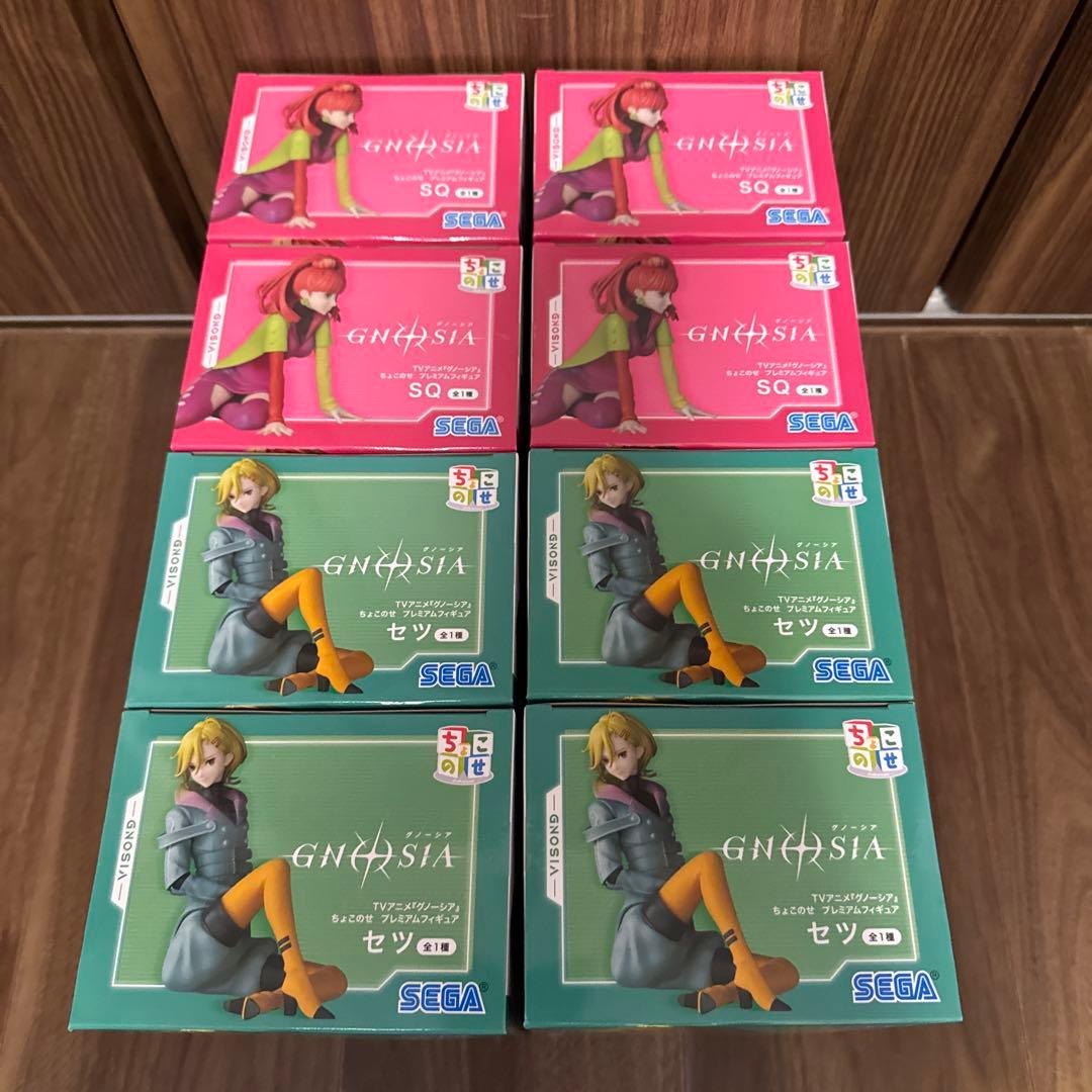 グノーシア　ちょこのせプレミアムフィギュア　セツ/SQまとめ売り　一部バラ売り可