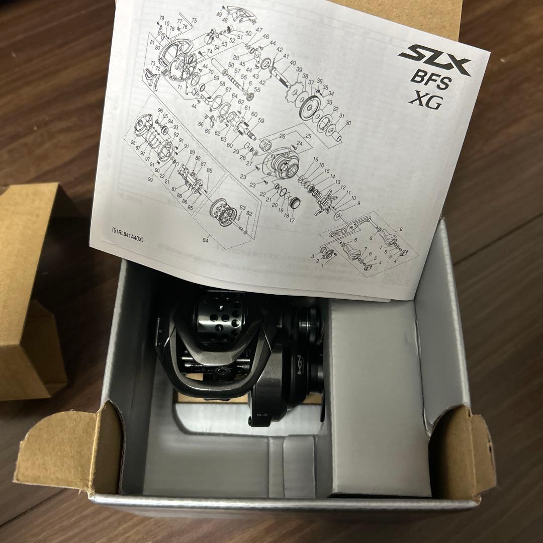 超美品　シマノSLX BFS XG レフトハンドル