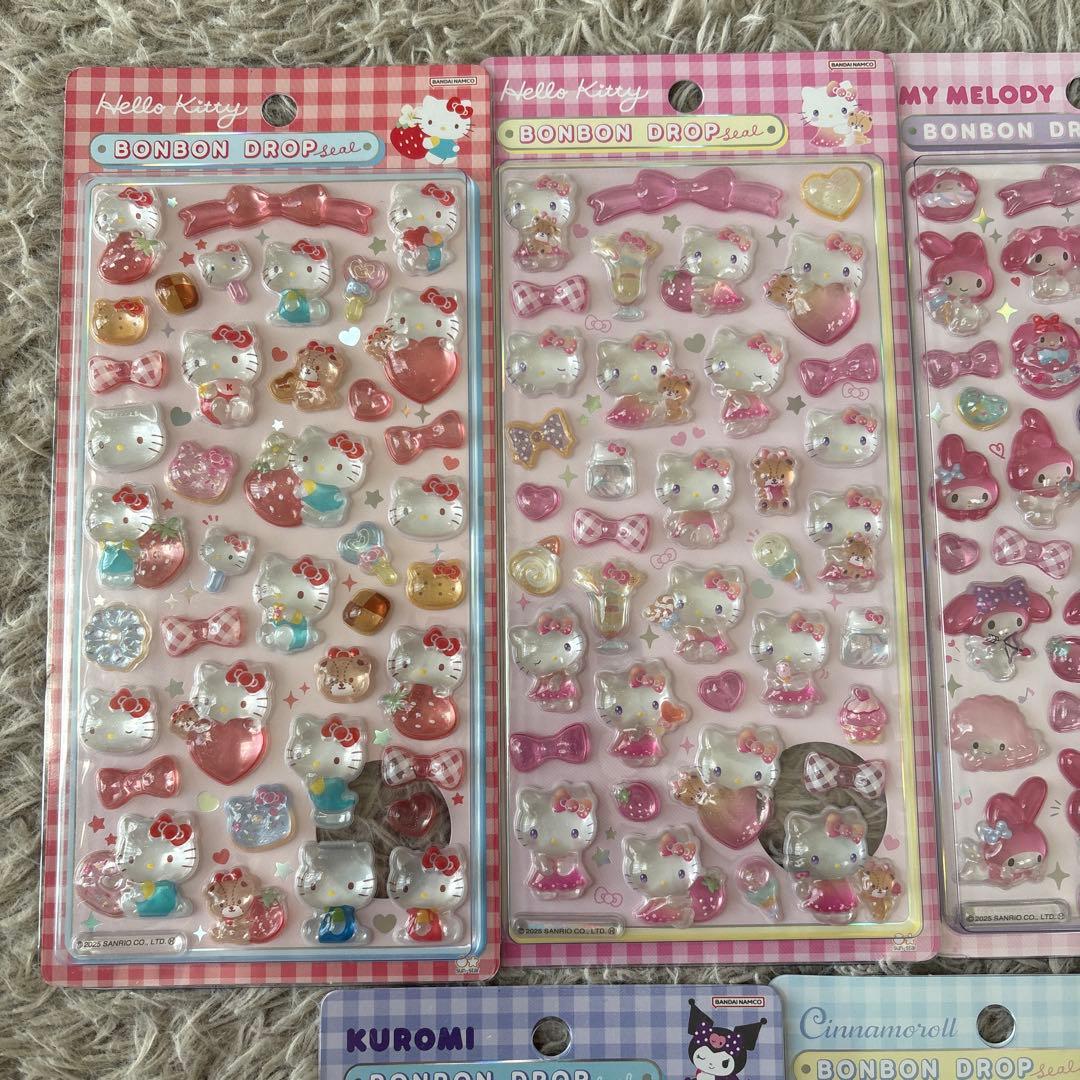 正規品　ボンボンドロップシール　サンリオ　第2弾　ボンドロ