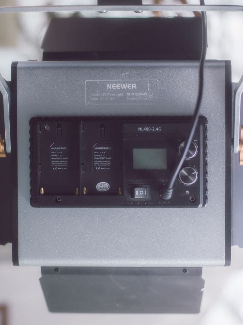 neewer video light 480 2個