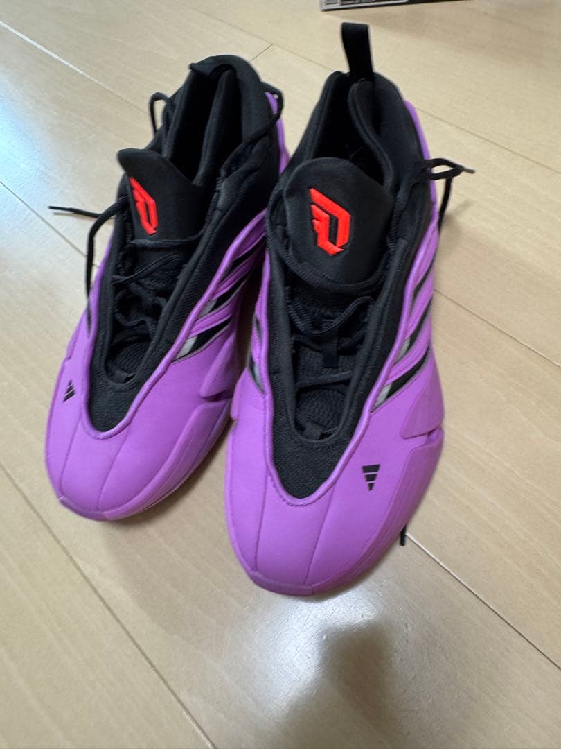 adidas デイム 9 ロー / DAME 9 LOW TRAINERS紫