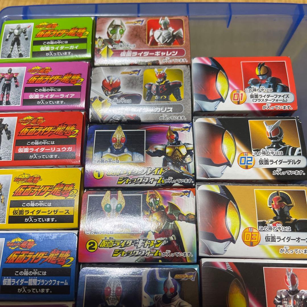 仮面ライダーミニソフビ　41人