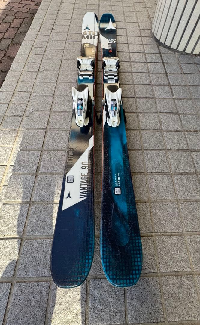 【美品】Atomicアトミック スキー板 Vantage 90 169cm