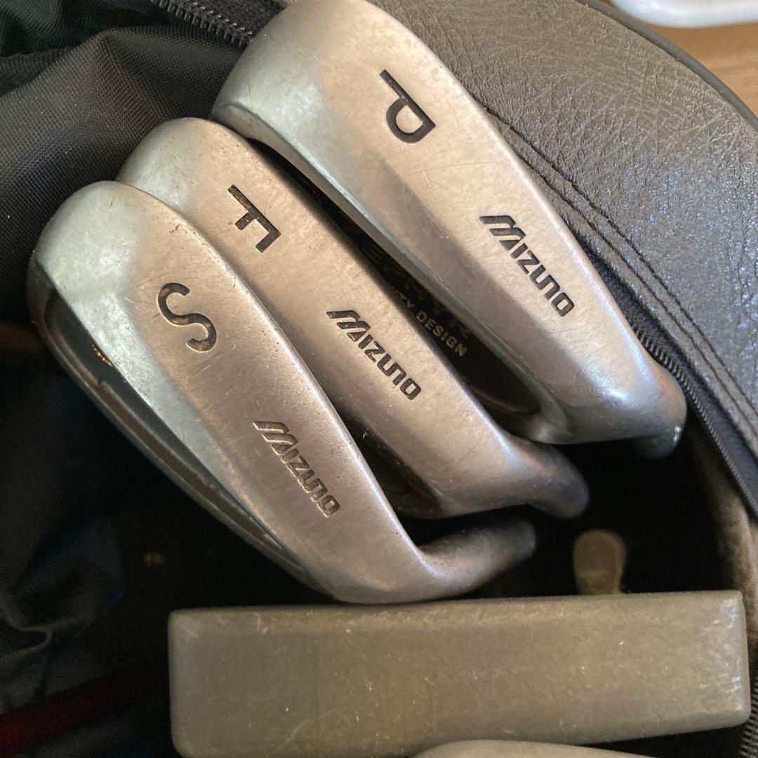 男性用初心者格安ゴルフクラブセットmizuno 練習、ラウンド使用⛳