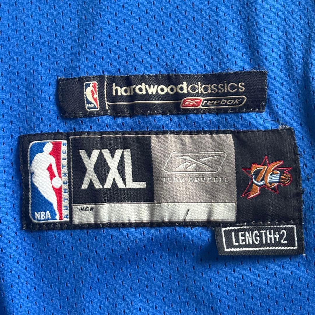 NBA フィラデルフィア アイバーソン Reebok ユニフォーム XXL
