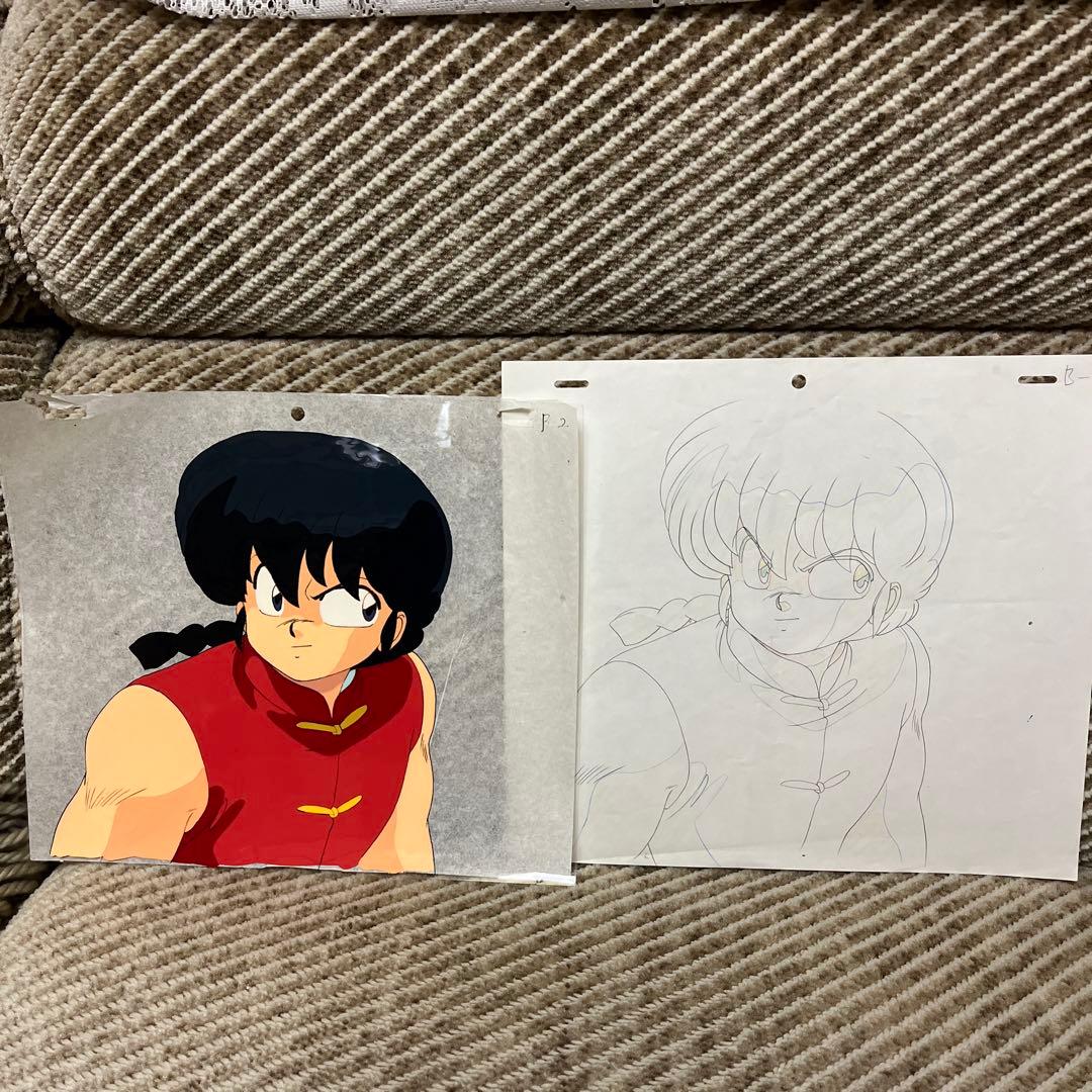 当時物　らんま1/2セル画　4枚セット