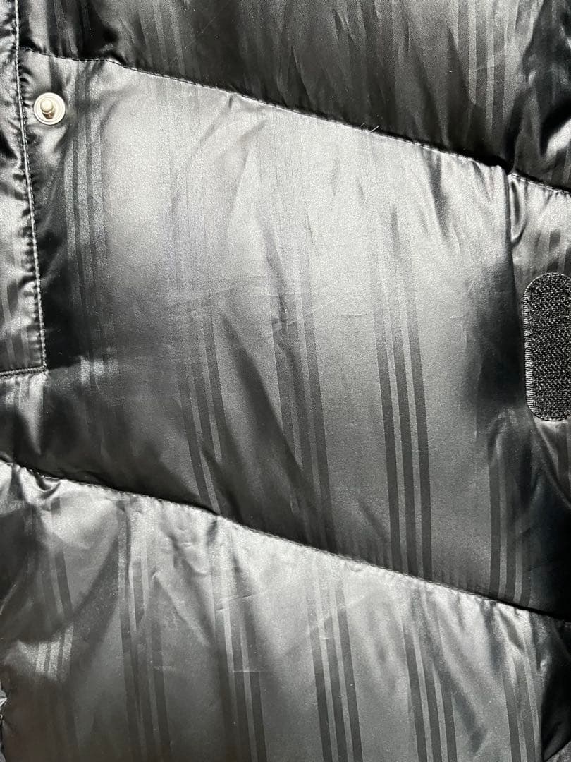 adidas ロングダウンコート ブラック