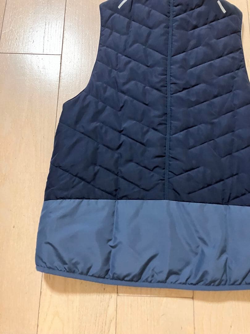 NIKE ランニングウェア ベスト 新品 アウター ナイキ XL ネイビー