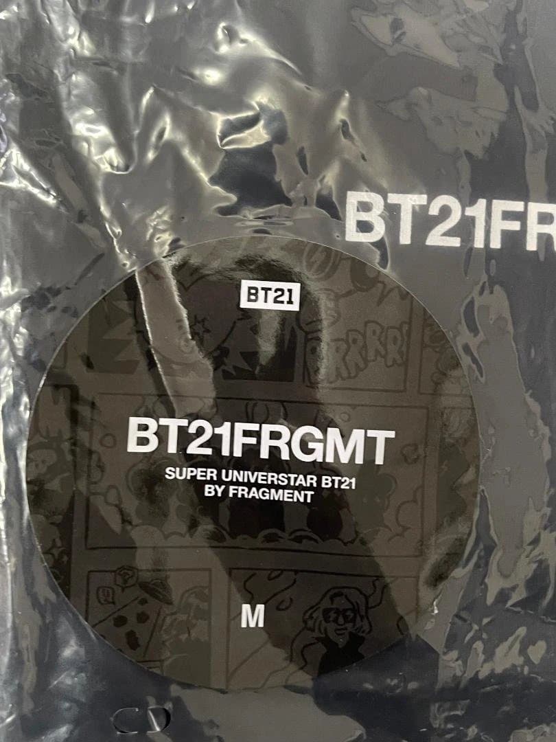 BT21FRGMT SUPER UNIVERSTAR BT21 Tシャツ Mサイ