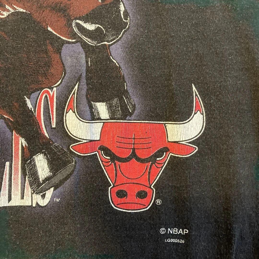 ビンテージ　シカゴ・ブルズ Tシャツ XL ブラック