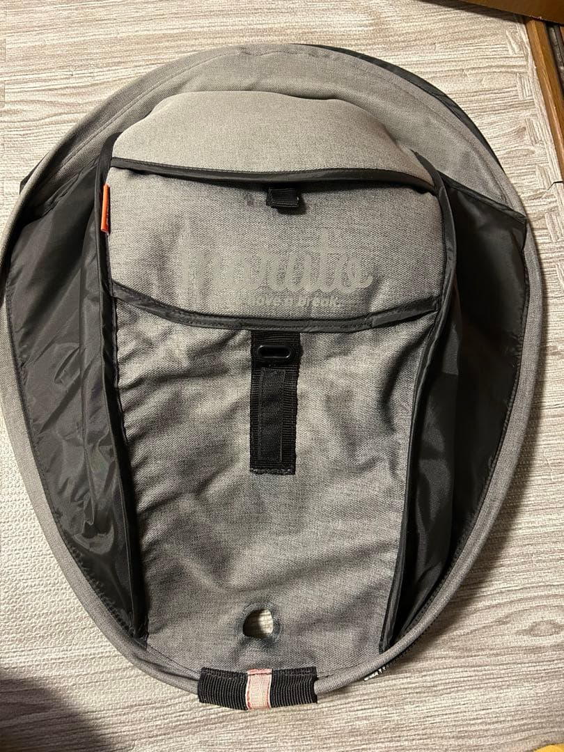 maruto チャイルドシートカバー グレー