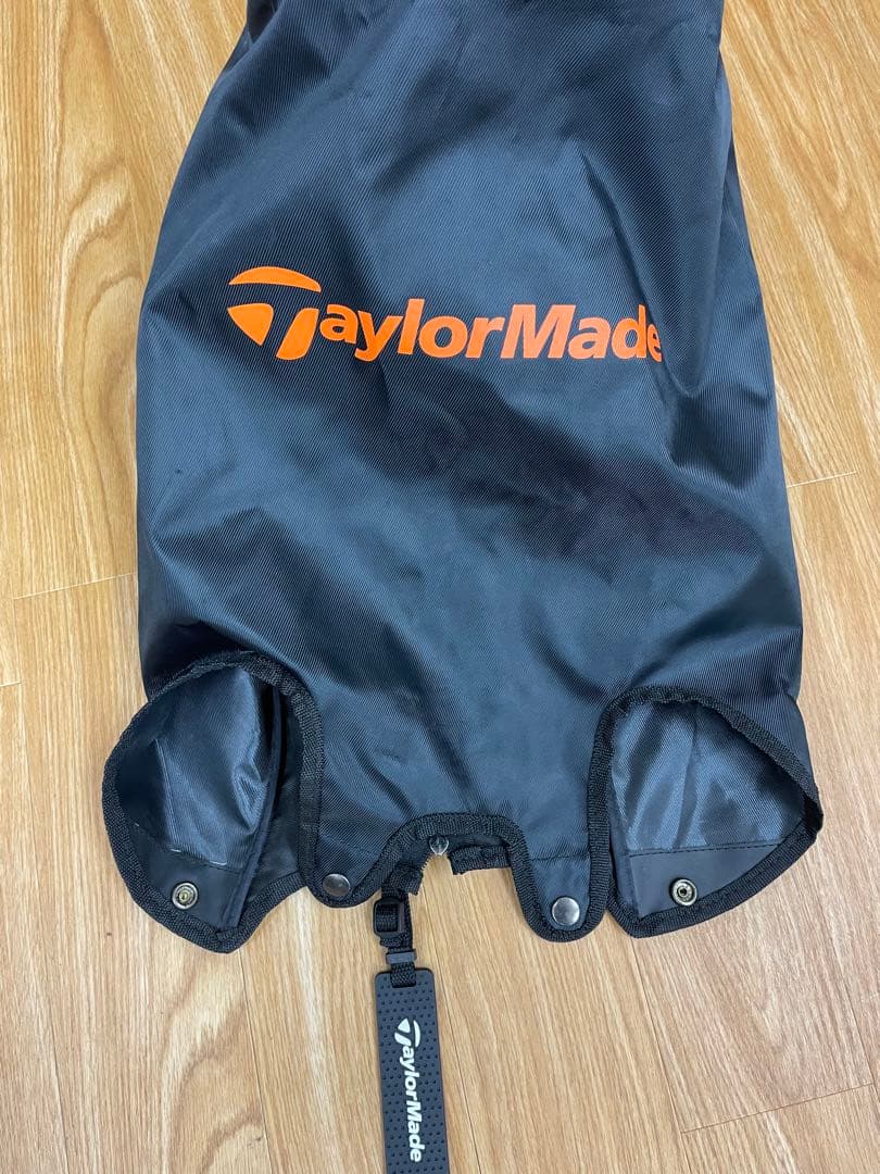 TaylorMade キャディバッグ スタンドバッグ　オレンジ/黒