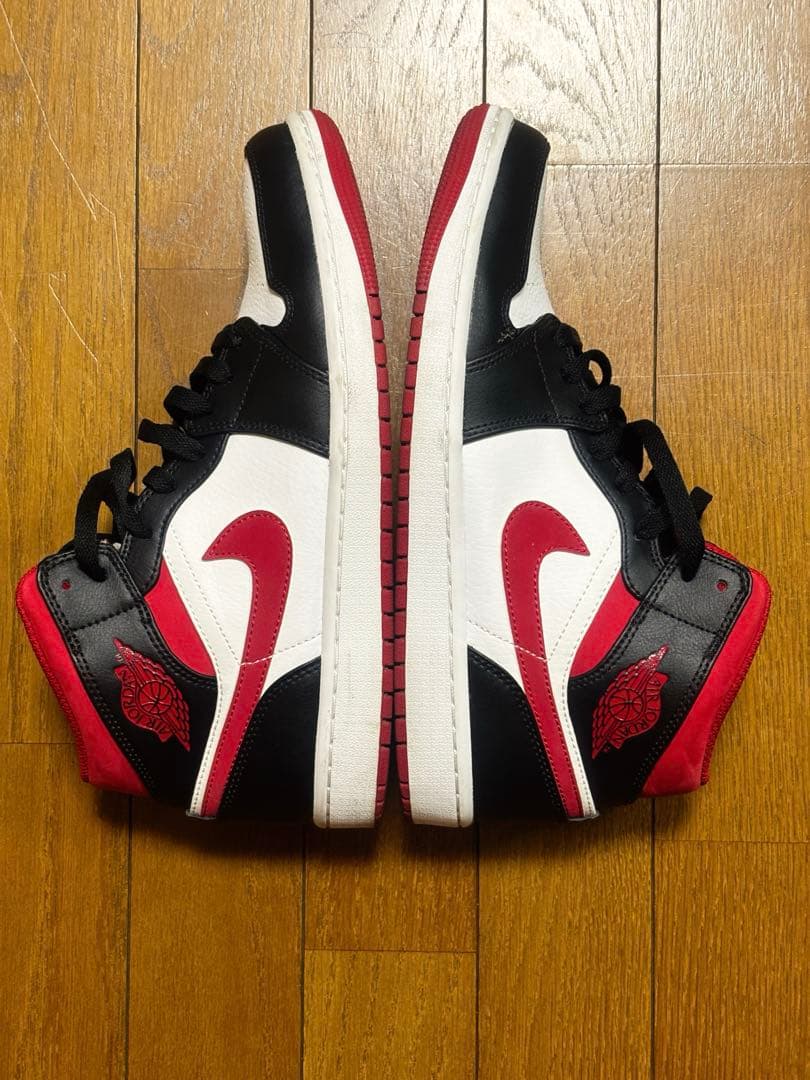 Nike Air Jordan 1 ブラック/ホワイト/レッド【27.5】即買可