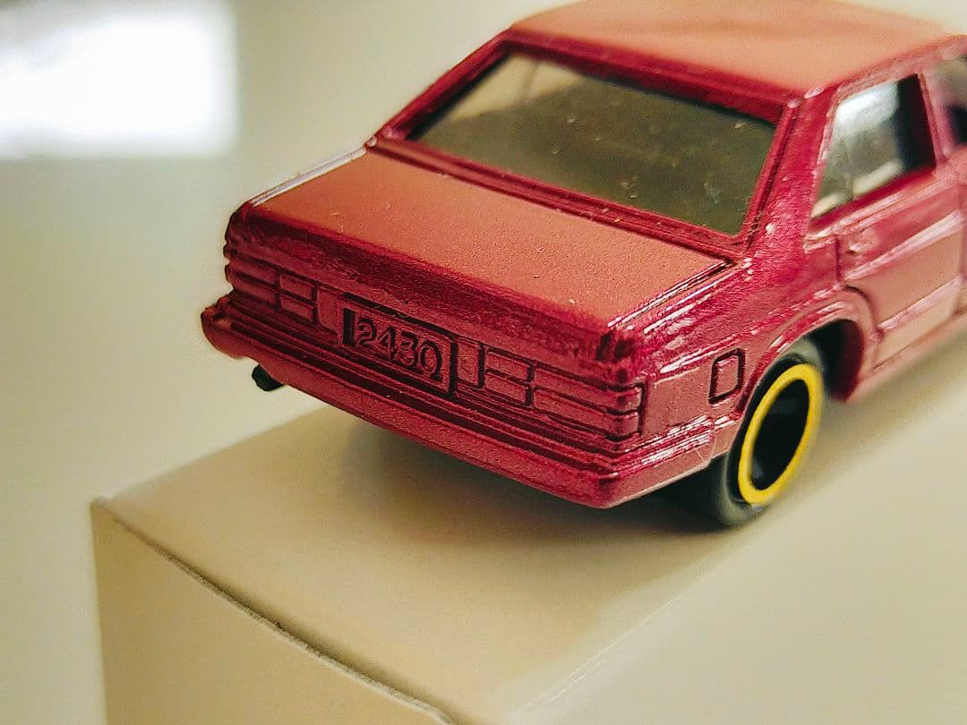 F32-2 アウディ 5000 ターボ ヨーロッパ 輸出 青箱 トミカ 日本製