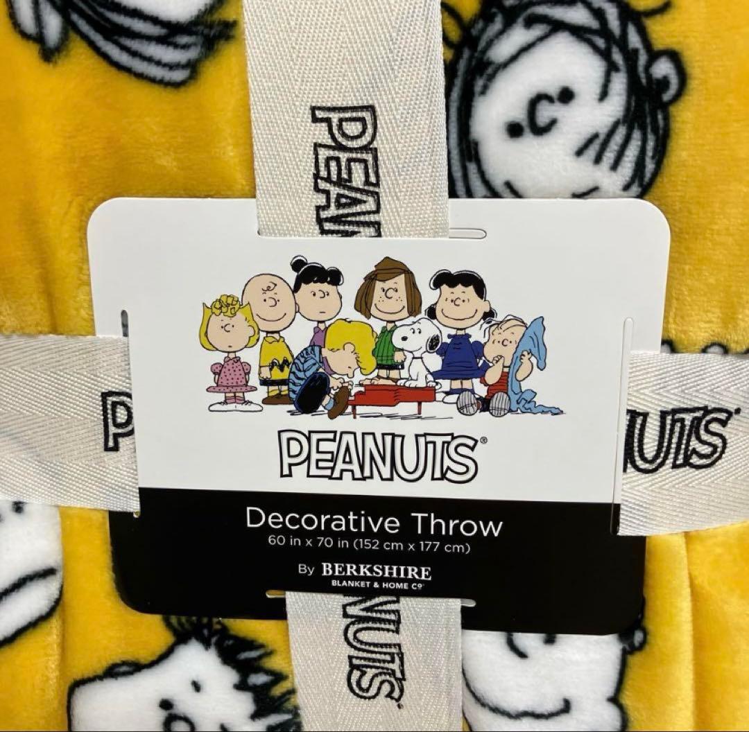 B*)様 新品未使用　コストコブランケット　スヌーピーPeanuts®大判ひざ掛