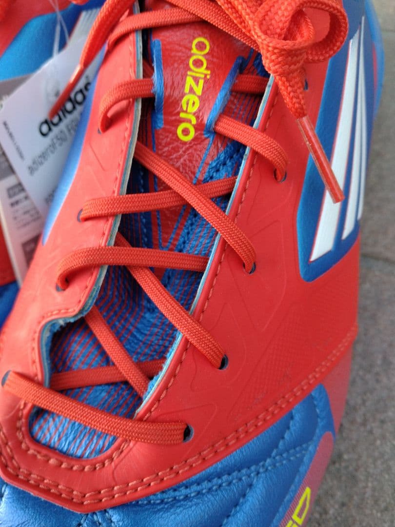 レア 新品 タグ付き アディダス F50 アディゼロ TRX FG 革