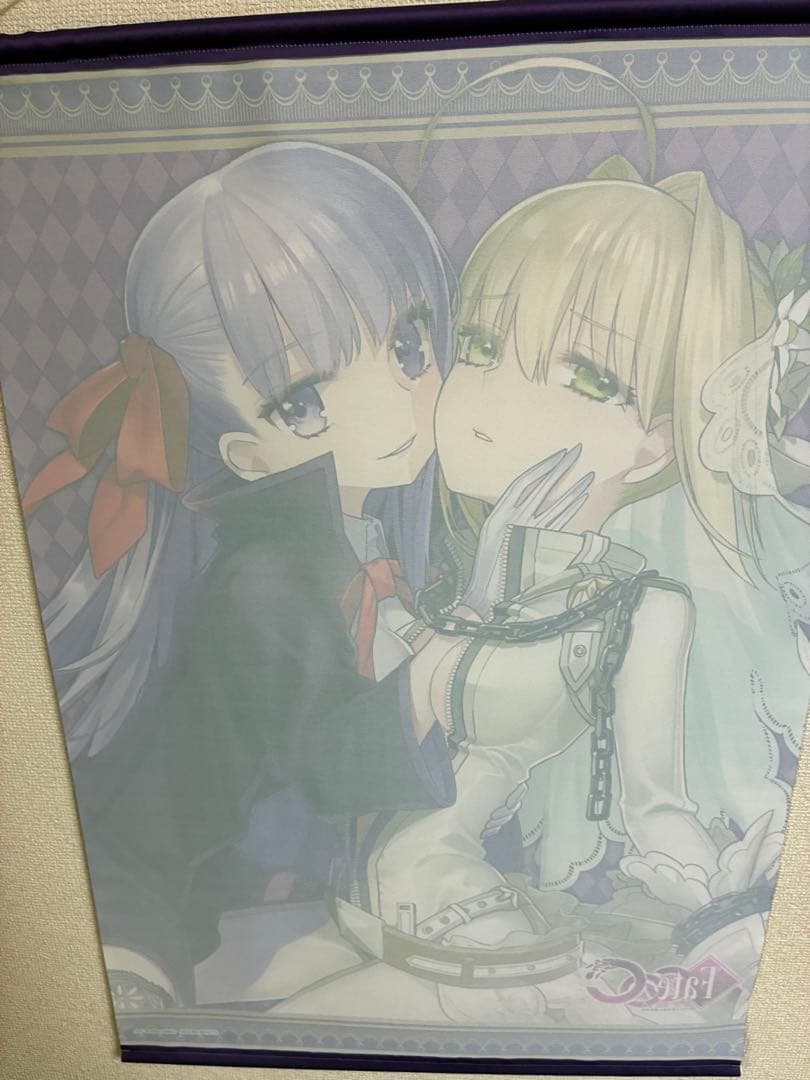 【限定品】Fate タペストリー 3点セット缶バッチなし　コンプティーク
