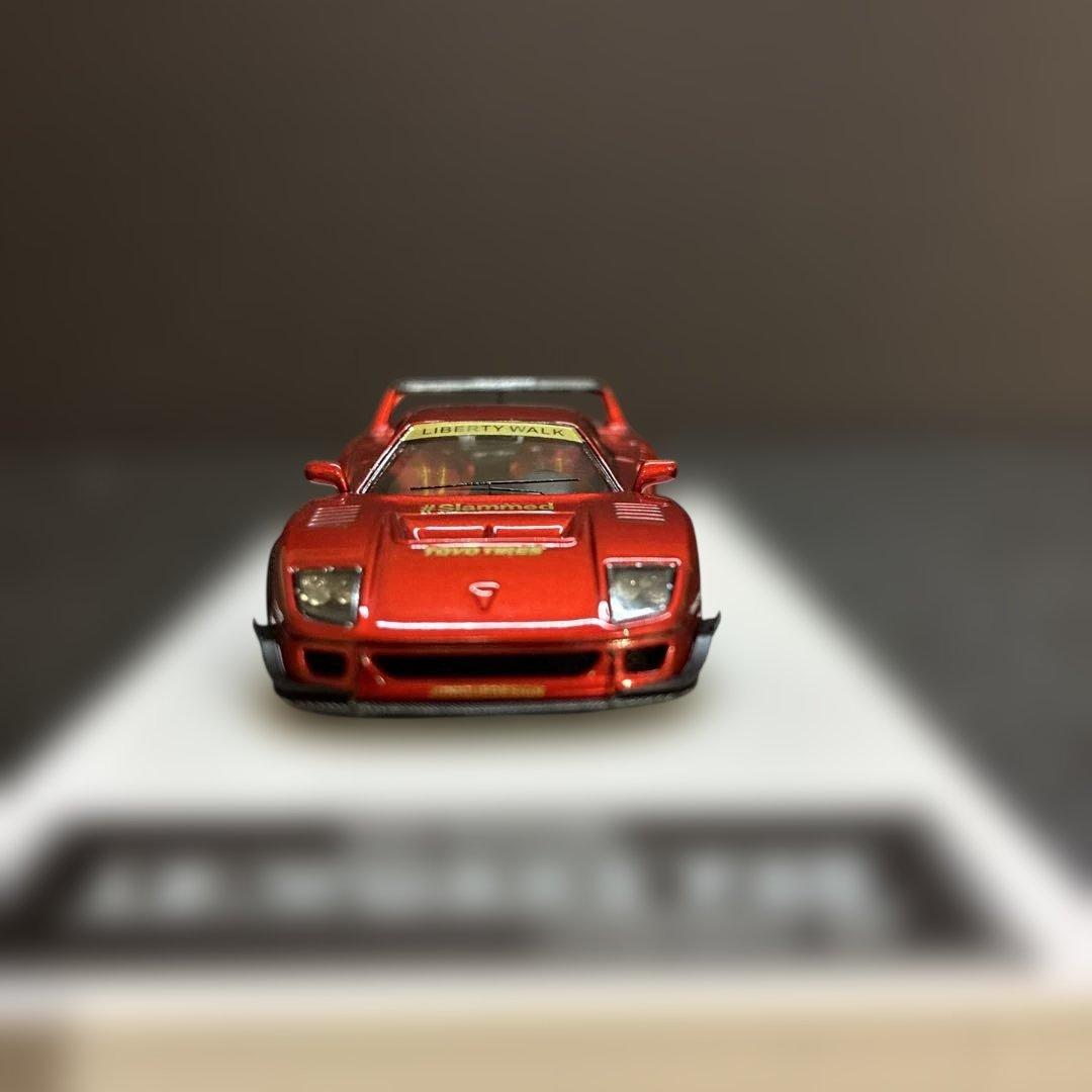 908※ LBWK フェラーリ F40 1/64スケール ダイキャスト ミニカー