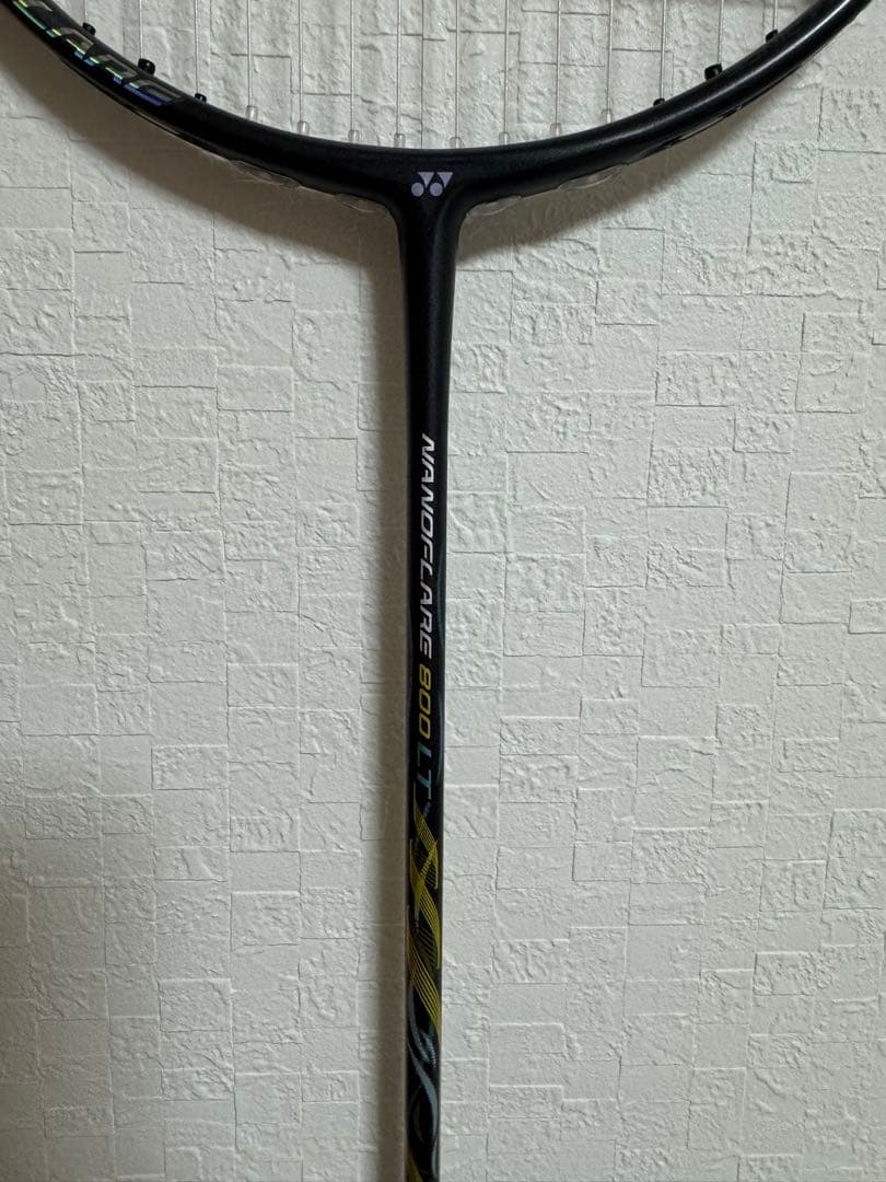 【廃盤】YONEX ナノフレア800LTバドミントンラケット2本セット
