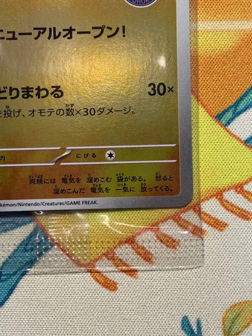 未開封　トウホクのピカチュウ 260 tohoku's pikachu ①