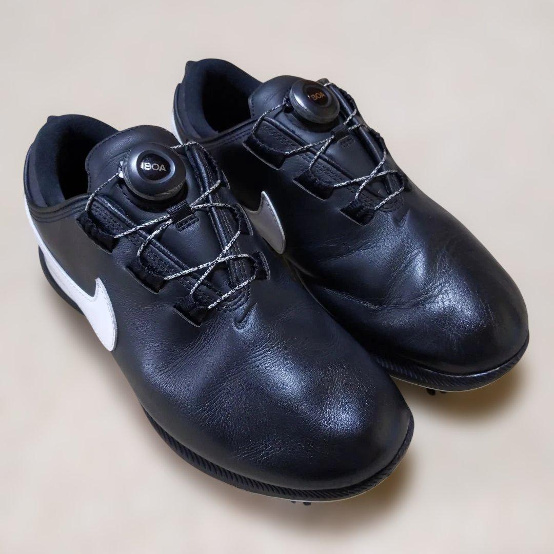 NIKE　エアズーム　VICTORY　黒色レザー　BOA　26cm