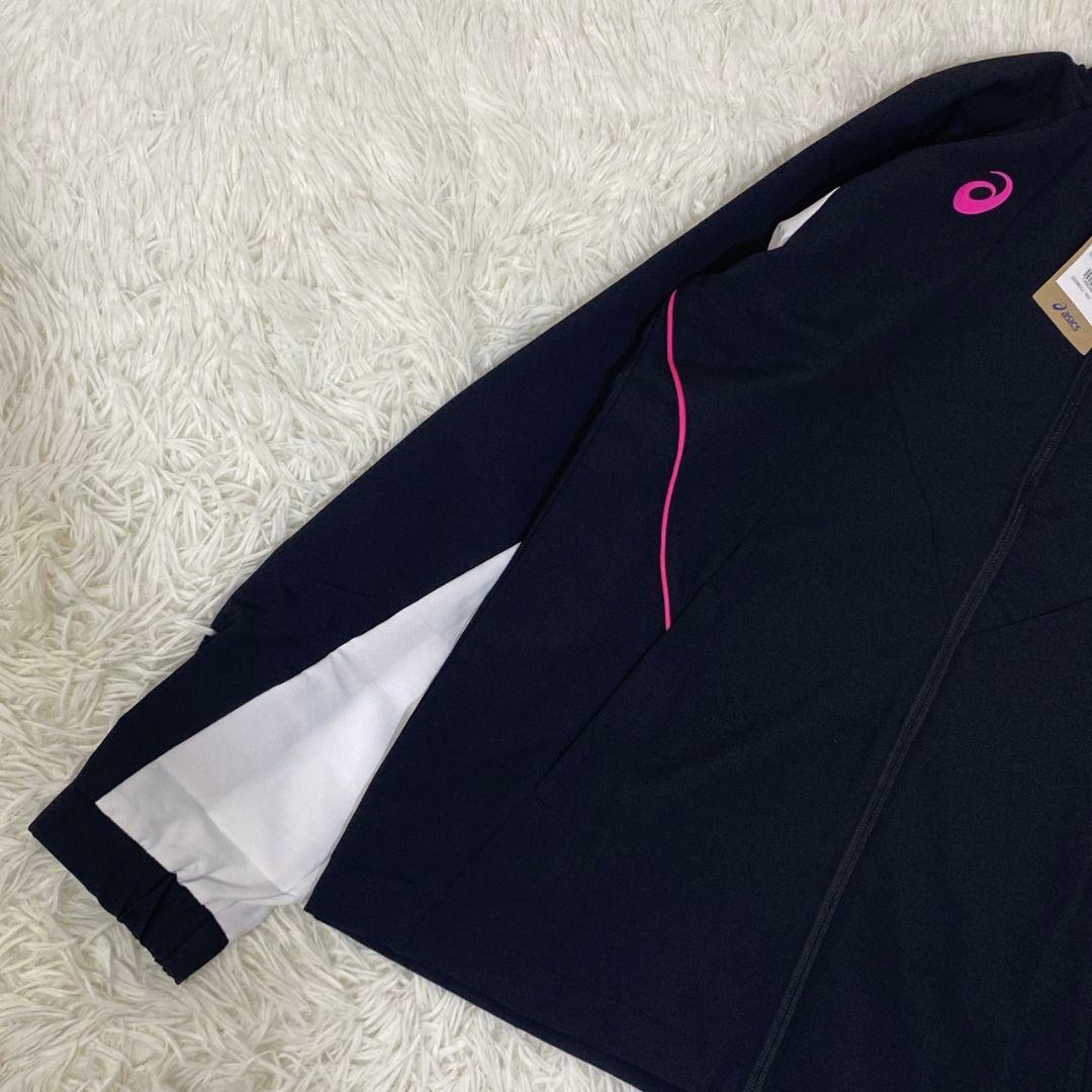 新品 未使用 asics アシックス ドライクロスジャケット セットアップ XL