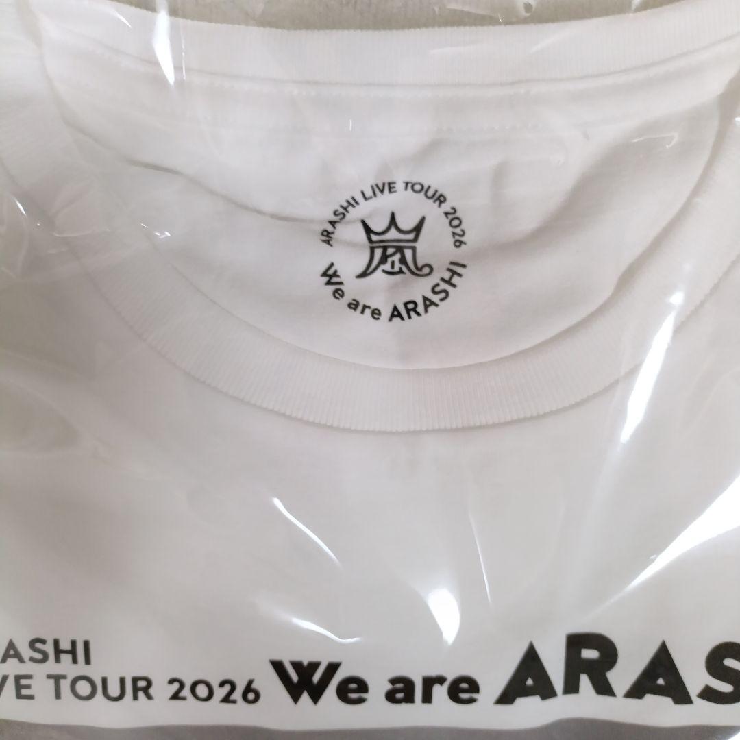 ARASHI LIVE TOUR 2026 嵐 Tシャツ