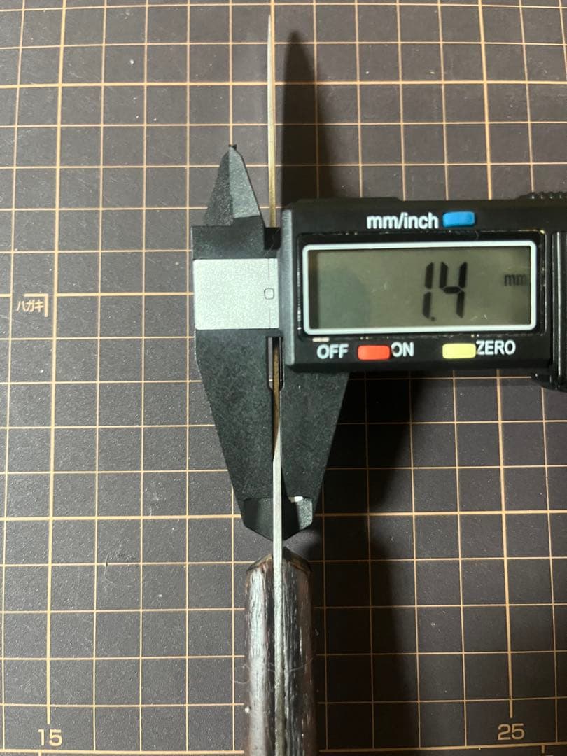 有次 ペティナイフ スウェーデン鋼 刃渡り 約12cm 研ぎ済み 包丁