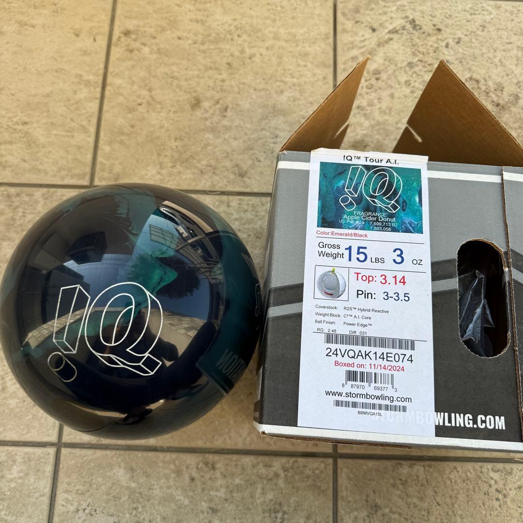 n*o様 美品　全プラグ済　 ストーム IQツアーA.I. 15ポンド　元箱あり