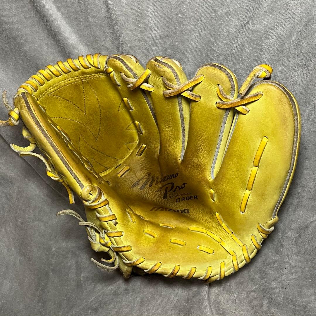 Mizuno Pro オーダー　硬式投手用グローブ キップレザー　耕作印