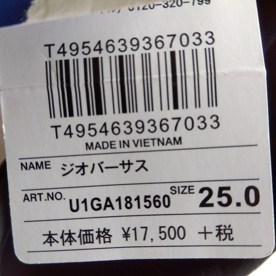 ミズノ 短距離用シューズ オールウェザートラック ジオバーサス 25.0cm